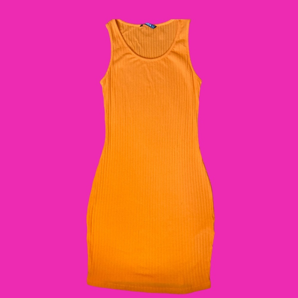 Brand New Orange SHEIN dress